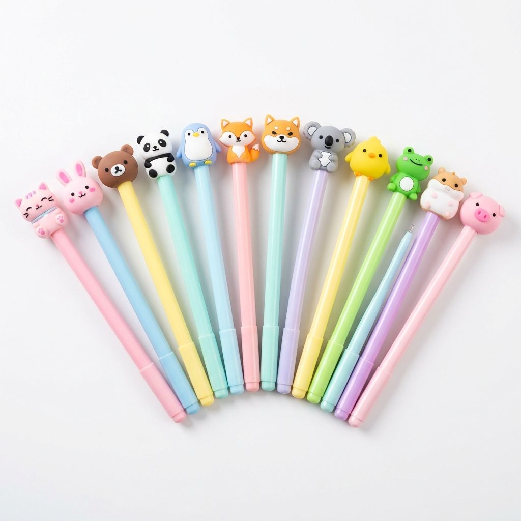 Kawaii Gel Pen Set